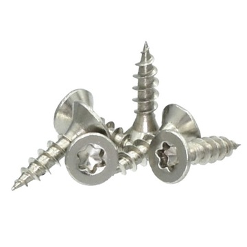 3,5x20 wkręt do drewna stożek TORX nierdzewny A2 100szt