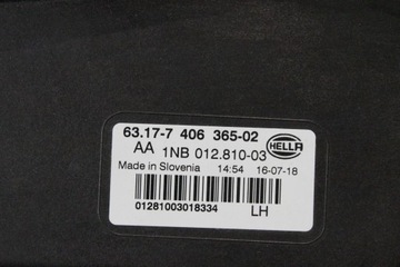 HALOGEN PROTIMLHOVÁ BMW OE 7406365