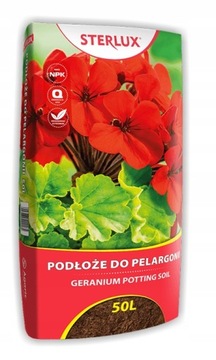 PODŁOŻE DO PELARGONII STERLUX 50L