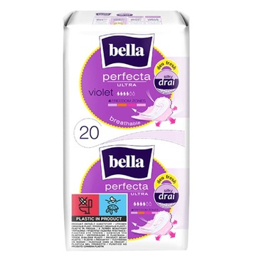 Bella PERFECTA ULTRA VIOLET Podpaski 20 szt Podpaski