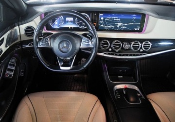 Mercedes Klasa S W222 Limuzyna 350 Blue TEC 258KM 2017 Mercedes-Benz Klasa S Polski salon Pierwszy wlasciciel 3.0 diesel 258 KM, zdjęcie 18