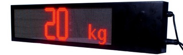 БОЛЬШОЙ РАЗМЕР ДИСПЛЕЙ ДЛЯ НАРУЖНЫХ АВТОМОБИЛЬНЫХ ВЕСОВ DINI ARGEO