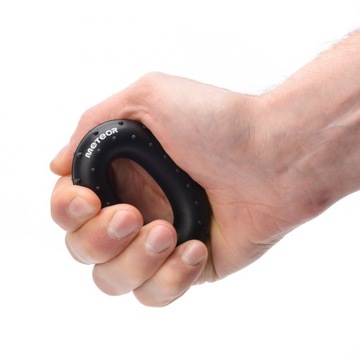 НАБОР 5 в 1 ДЛЯ УПРАЖНЕНИЙ ДЛЯ РУК И ПАЛЬЦЕВ Шарик для рукоятки «МЕТЕОР» x 2 резиновых кольца