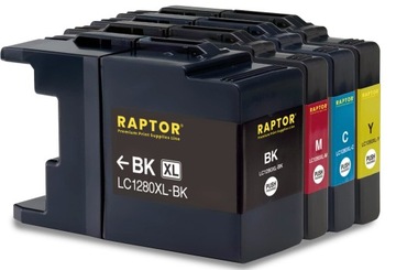 4x TUSZ DO DRUKARKI BROTHER MFC-J6510DW LC-1280XL