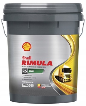 Olej silnikowy Shell Rimula R6 LME 5W-30 (20L)