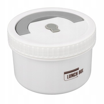 Okrągły pojemnik na lunch Bento 600 ml Ze stali nierdzewnej Szczelne uszcze