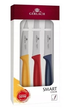 Komplet noży w pudełku Gerlach Smart Color 3 szt.