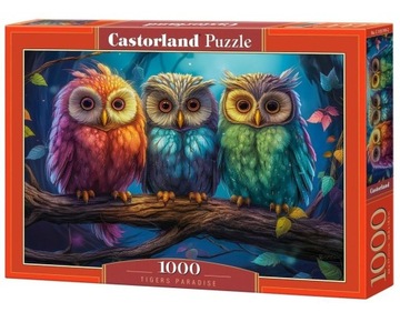 PUZZLE 1000 THREE LITTLE OWLS CASTOR, CASTORLAND