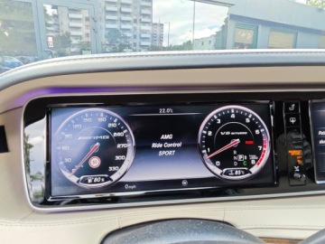 Mercedes Klasa S W222 Limuzyna wersja długa AMG S 63 AMG 585KM 2016 MERCEDES S 63 AMG, 4 MATIC, Bogata wersja wyposażenia, Przebieg 125771km, zdjęcie 20