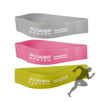 POWER-SYSTEM guma do rehabilitacji i treningu fitness Flex Loop Level 2