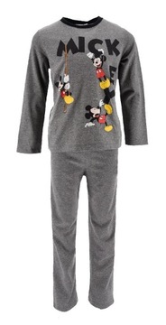 Piżama chłopięca Myszka Mickey Disney szara 104