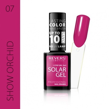 Lakier do paznokci SOLAR GEL 12ml efekt hybrydy 07