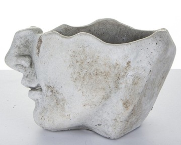 ЦВЕТОЧНЫЙ ГОРШОК КРЫШКА НА ГОЛОВУ СТОЛ ЯЩИК ДЛЯ ИНСТРУМЕНТОВ БЕТОН ВИНТАЖНЫЙ АНТИКВАРИАТ