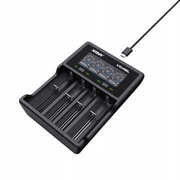 ЗАРЯДНОЕ УСТРОЙСТВО XTAR VC4 18650 26650 ЖК-дисплей