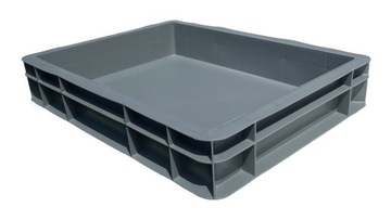 КОНТЕЙНЕР ДЛЯ ХРАНЕНИЯ 400х300х70 СЕРЫЙ