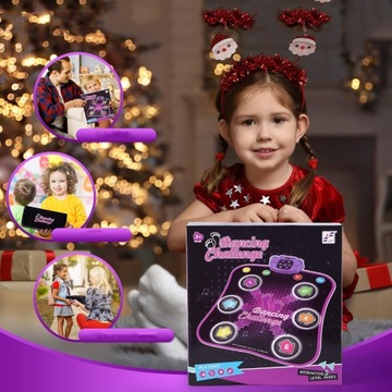 ТАНЦЕВАЛЬНЫЙ КОВРИК ДЛЯ ДЕТЕЙ С BLUETOOTH, МНОГОРЕЖИМНЫЙ МУЗЫКАЛЬНЫЙ ТАНЦЕВАЛЬНЫЙ КОВР