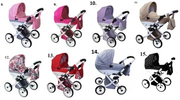 Глубокая кукольная коляска Dalia