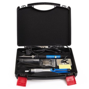 ПАЯЛЬНИК PRECISION TECHREBAL 60 Вт, МЕТР, КОРОБКА ДЛЯ ПАЯЛЬНЫХ АКСЕССУАРОВ