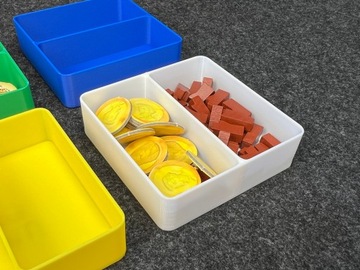 Контейнеры/лотки для ресурсов настольной игры, 8 шт | ГАМУ Лотки