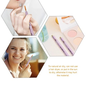 Выдвижная кисть для нанесения бальзама для теней 2.