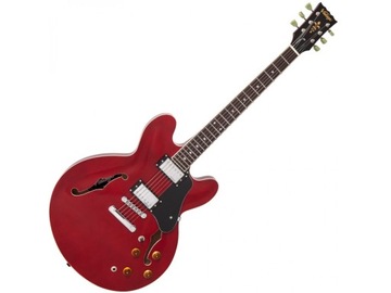 VINTAGE VSA500CR SEMI HOLLOW - GITARA ELEKTRYCZNA