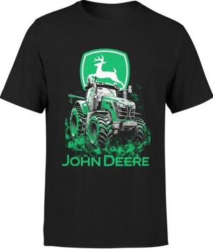 KOSZULKA MĘSKA JOHN DEERE TRAKTOR T-SHIRT ROLNIK XXL