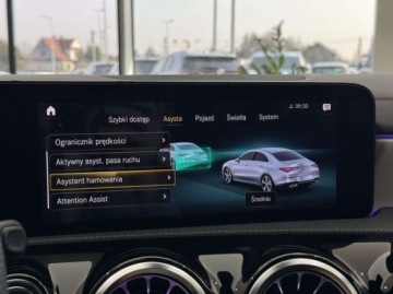 Mercedes CLA C118/X118 2022 Mercedes-Benz CLA AMG Line Ambiente Kamera cofania CarPlayAndroid Auto, zdjęcie 29