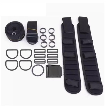 Комплект ремней для дайвинга Dir Набор наплечных накладок, аксессуары черного цвета