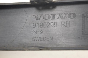 VOLVO XC70 CROSS COUNTRY 2004 RHD LIŠTA NÁRAZNÍKU PŘEDNÍHO PRAVÁ STRANA