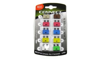 BEZPIECZNIK UNI KPL 10 SZT. BLISTER CONNECT