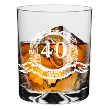 Szklanka do na WHISKY grawer grawerowana prezent