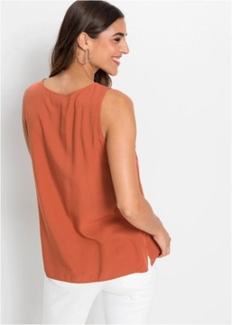Bpc top z guzikami brązowy 38