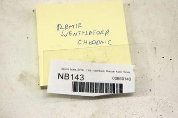 NB143 SKODA SCALA 1.6D VĚTRÁK VENTILÁTOR