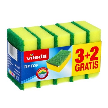 VILEDA SINKS Губки для мытья посуды Набор губок KITCHEN WASHER x 5 шт.