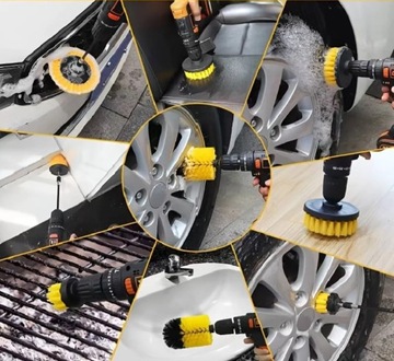 Щетки для сверл Набор из 3 щеток для чистки подушечек отверток