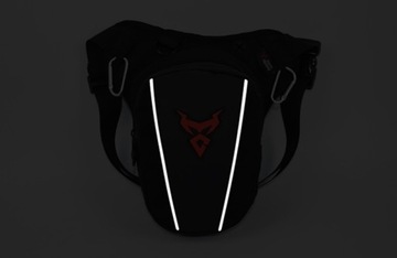 Мотоциклетная набедренная сумка Motocentric Legbag, красная сумка-сэтчел