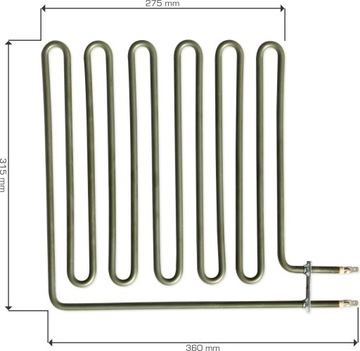 Grzałka ZSB 462 Sauna Harvia Vega Pro BC60 2750 W