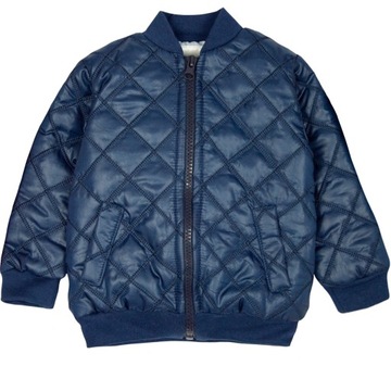 KURTKA chłopięca CHRZEST BOMBERKA PIKOWANA 74