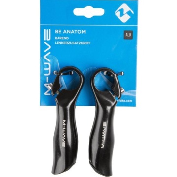 Rogi Kierownicy Anatomiczne / 115 Mm / M-Wave / Bk