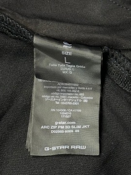 G-STAR RAW Kurtka Jeansowa ze Stretchem Męska Slim Fit Logowana r. L