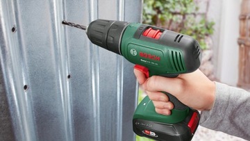 Дрель-отвертка 18 В 38 Нм 2 Ач BOSCH + НАБОР БИТ BOSCH 32 шт. КОРПУС