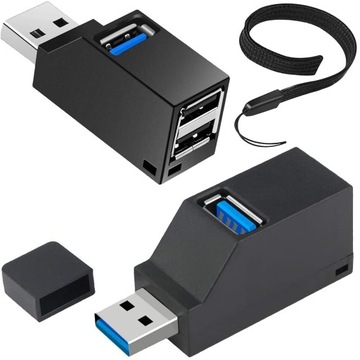 SZYBKI HUB USB 3.0 ROZDZIELACZ PORTÓW ADAPTER USB