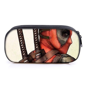 НОВЫЙ складной двойной пенал Deadpool PATTERNS большого объема