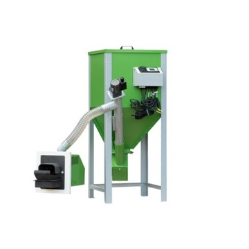 Palnik na pellet Qpell 25kW + kosz + Minister Bio
