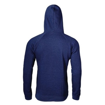 BLUZA Z KAPTUREM I SUWAKIEM GRANATOWA, 