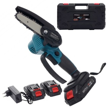 Мини -цепная пила 4 -дюймовая аккумулятор 2сак для деревянных ветвей