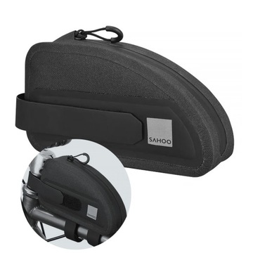 ВЕЛОСИПЕДНАЯ СУМКА SANIT 0,3 Л ДЛЯ РАМЫ НА МОЛНИИ САХО