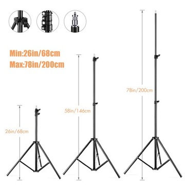 Комплект освещения для фотосъемки Andoer Studio Софтбокс