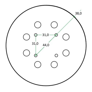 Stanley FME440 Шлифовальный диск FME 440
