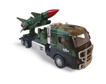 ВОЕННЫЙ ГРУЗОВИК С ПОГРУЗКОЙ 17СМ E1117 EMAJ